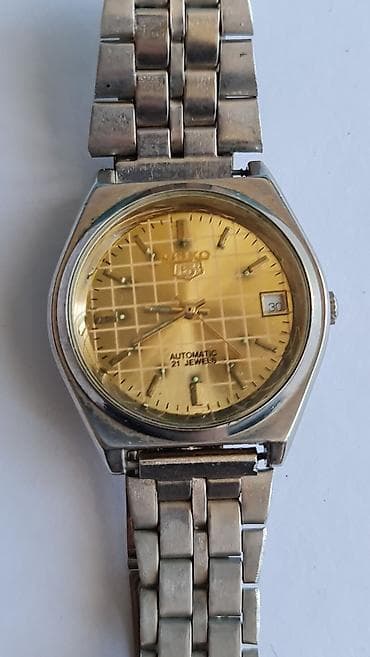 samsung satovi: Seiko 5 automatski ručni sat – 21 rubin - Mehanizam: automatski, 21 — 6
