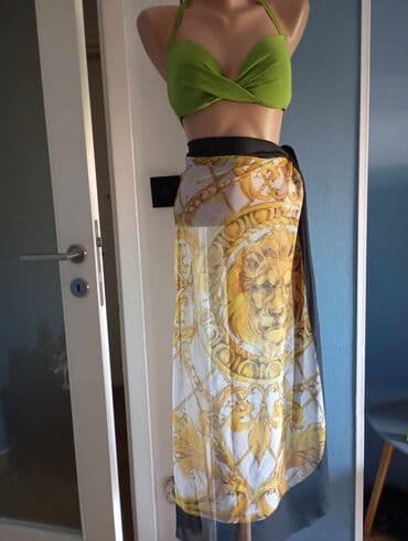 jaknice sa krznom: One size, Silk, Print, color - Multicolored — 1
