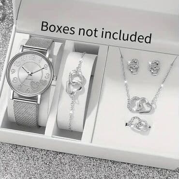 win win satic smartic: Set: Earrings, Bracelet, Necklace, Material: Stainless steel — 20