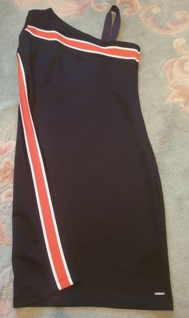 pamucne sportske haljine: DIESEL original haljina, letnja fazonska, sportska crna. Sa strane — 4