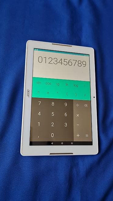 prodaja bluetooth zvucnika: Acer Iconia tablet – bela boja, 10-inčni ekran - Brend/model: Acer — 9