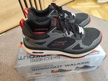 spanski brend obuce: Nove nekorišćene Skechers GOwalk Workout Walker muške patike Broj je — 7