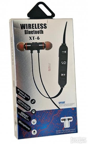 Bežične blutut slušalice - model X-6 Hands free funkcija na