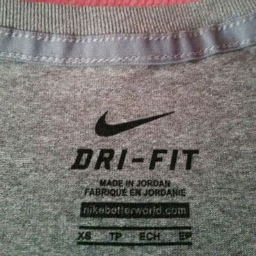 majice sa uv zaštitom: Koledž Nike DRI-FIT, dugi rukav Potpuno nova Nike DRI-FIT majica sa — 2