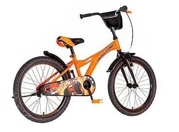poni za skakanje: Bicikl kids Visitor Truck 20" 10" V-brake + kontra, neon narandžasti — 3