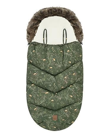 bebi oprema akcija: Zimska navlaka za kolica Luxury Secret Garden Green – KIKKA BOO — 1