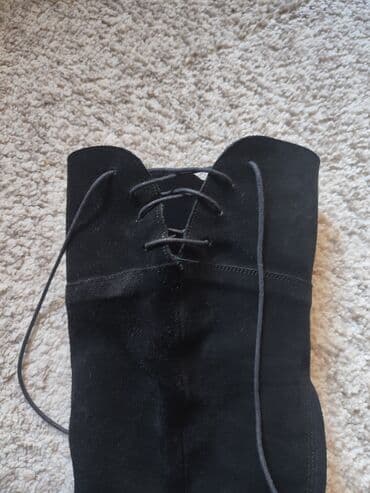mokasine od prevrnute koze: High boots, 41 — 6