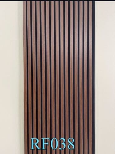 ograde i kapije za dvoriste: Akustični paneli od drveta, dimenzija 60 x 290 cm. Odlikuju se — 10
