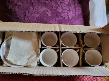 soljice za espresso lavazza: Soljice nove nemacke fena porcelan 70ye. Porcelanske soljice — 2