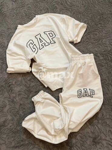 crno beli tech fleece: New,,Gap lover Tracksuit ‘’Velicine:S M L Boje:Pink Bela Crna Bež i — 3