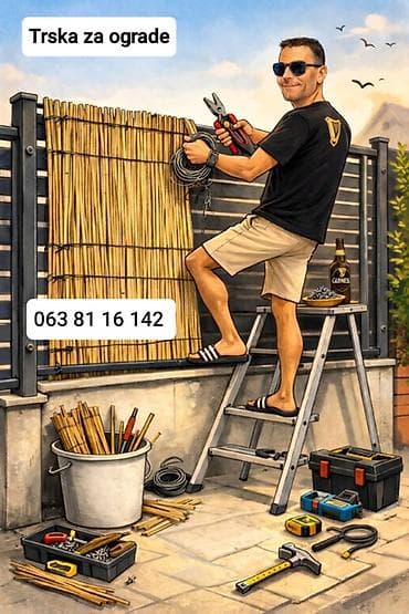 boksevi za pse: Trska za ograde, dvorišta, letnjikovce, bašte, bazene, terase — 6