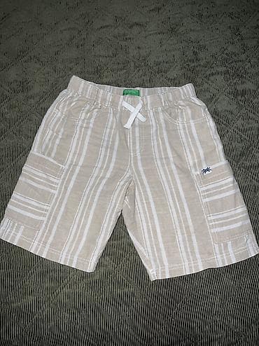 beneton haljina: BENETTON laneni šorc vel.XL 150cm — 1