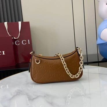 mona male torbe: Torba za rame, Gucci, Materijal: Koža — 1