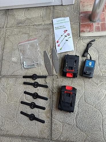 aku busilica: 03. - Aku trimer za travu - na baterije - - Izuzetno kvalitetan i — 5