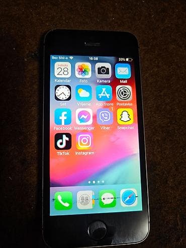 velike baterije: Apple iPhone 5S – 4.0" Retina ekran, Touch ID Telefon je potpuno — 1