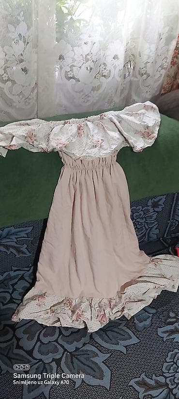 waikiki decija garderoba: Lot haljinica za devojčice – 4 komada 1) Roze pamučna haljinica sa — 6