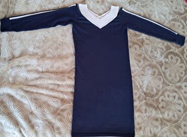 haljine od rebrastog pamuka: Ženska pletena haljina – više modela - Model 1: Crvena, uska silueta — 4