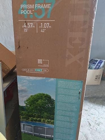 prohromska resetka za rostilj cena: Intex Prism Frame Pool 4.57 m x 1.07 m (15' x 42") - Okrugli montažni — 1