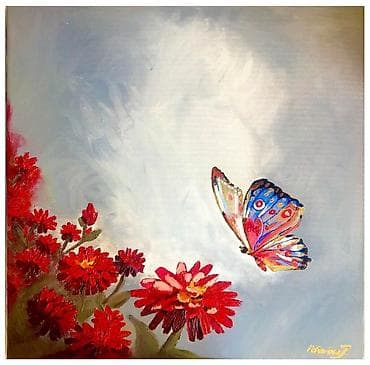 “Butterfly”
Teh. Ulje na platnu
50x50cm na lalafo.rs “Butterfly”
Teh. Ulje na platnu
50x50cm