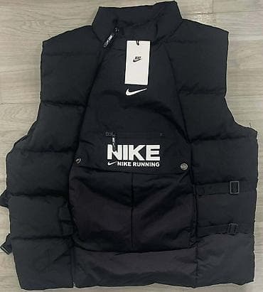 Headgear: Vest, XL, Nike, color - Black, Polyester — 1