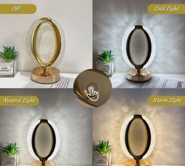 cebe za devojcice: Table lamp, color - Gold, New — 8