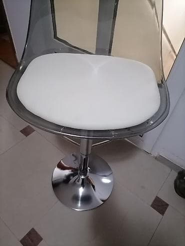 ormar za nakit lidl: Barska stolica sa naslonom – moderan transparentni dizajn - Sedište — 2