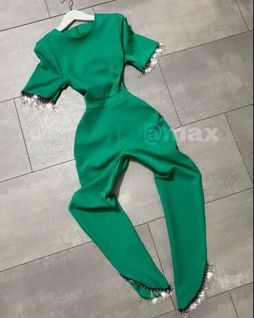 plavi kombinezon: New,,Crystal Overalls’’(Kombinezon)Velicine:S M L XL Boje:Zelena Crna — 1