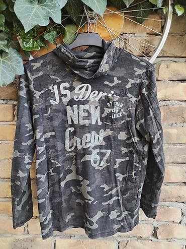 OVS tanji military duks, veličina 164. - Maskirni print u tamnim