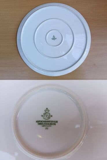 Ostali predmeti za umetnost i kolekcionarstvo: Lux VELIKI server Kobalt HUTSCHENREUTHER LUX, Veliki server poznate — 3