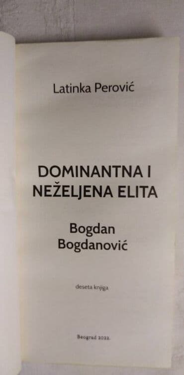 mracna strana psihologije knjiga: Dominantna i nezeljena elita:Bogdan Bogdanovic.FORMAT: 20 CM.94 — 2