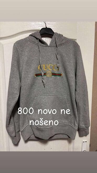 Duks, XS, Gucci, bоја - Siva, Sa kapuljačom na lalafo.rs Duks, XS, Gucci, bоја - Siva, Sa kapuljačom