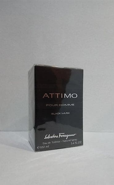 SALVATORE FERRAGAMO ATTIMO POUR HOMME BLACK MUSK EDT100ML |