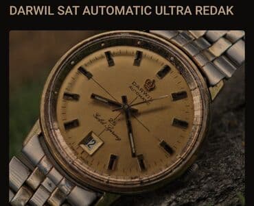 sat darwil 17 rubis cena: Darwil Automatic “Gold Spring” 25 – švajcarski ručni sat - Mehanički — 9