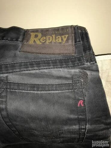 Accessories: Original Replay farmerice 32/33 KAO NOVE 100% cotton Polustruk 44cm — 1