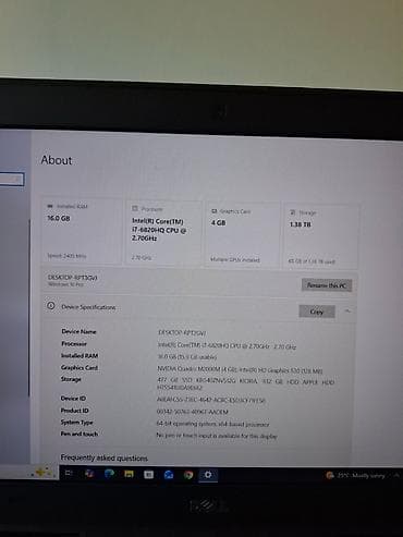 polovne baterije za laptop: DELL Precision 7510 - konfiguracije prikazane na slici slika - — 6