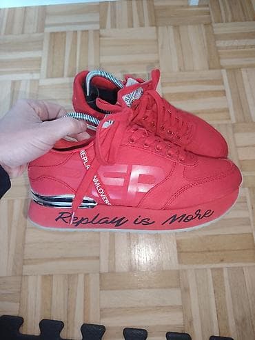 replay bele cizme: Replay patike – crvene UG 25cm - Model: Replay Sneakers (oznaka na — 5