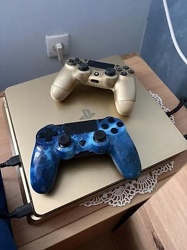 iphone 10 polovni: Ps4 sa dva dzojstika 5 igrica i svim kabloviama radi bezsumno bez — 2