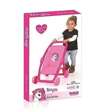 Bebe lutke: KOLICA ZA LUTKE 025593 Vesela i praktična kolica za lutke sa motivom — 2