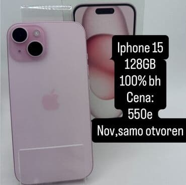 iphone s: Apple iPhone iPhone 15, 128 GB, Pink, Face ID — 1