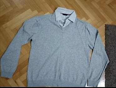 Dzemper-košulja XL, duzina 68 cm,sirina 60 cm,duzina rukava70 cm,kao