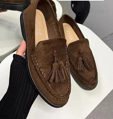 cipele caprice: Ženske mokasine – elegantan model od brušene kože - Klasične mokasine — 2