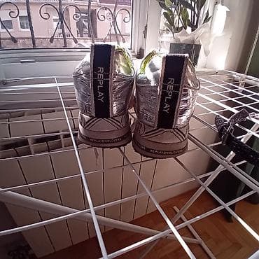 energetics patike: Replay ženske patike – srebrne - Model: Replay niske patike sa — 7