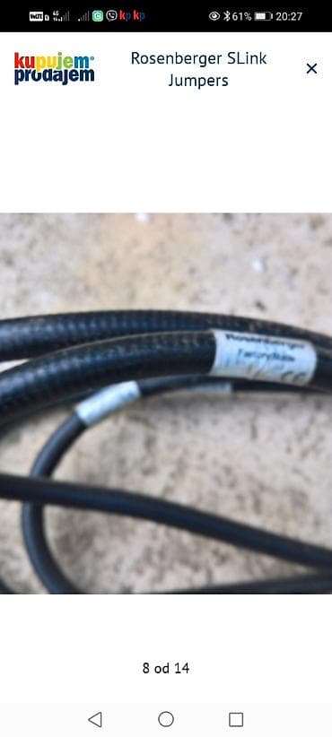 polovni ormari njuskalo: Rosenberger SLink jumpers – profesionalni koaksijalni kablovi za — 7