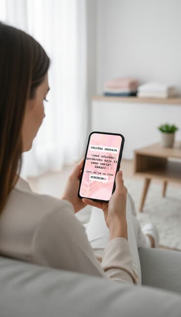 rad na 4 sata dnevno: Uslužna prodaja garderobe - Usluga posredovanja u prodaji vaše — 1