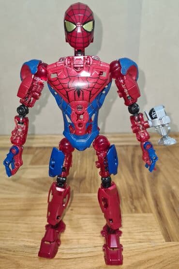 moj mali poni lutke: Spider Man akciona figura dobro očuvana, visina: 25 cm. Sastoji se od — 2