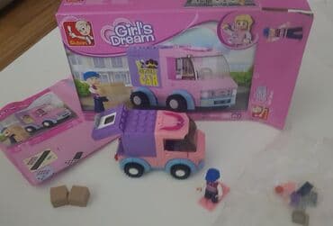 gargamel igracka: Sluban kockice, girl's dream, set kamion sa figuricom, kamion je oko — 1