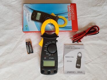 Ampermetri: Amper klesta - 600A - DT3266L Digitalna amper klešta i unimer - 600A - — 7