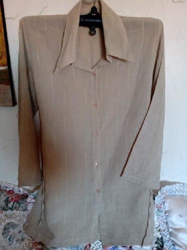 new yorker sakoi: Zenska nova kosulja tunika. krem boja br 42. duzina 80cm. obim — 1