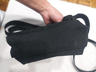 top model ranac: Adidas uniseks torbica preko ramena – klasičan crni model sa belim — 8