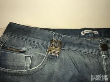 Kaputi i mantili: Original DIRK BIKEMBERGS farmerice 38 100% cotton Polustruk 54cm — 2